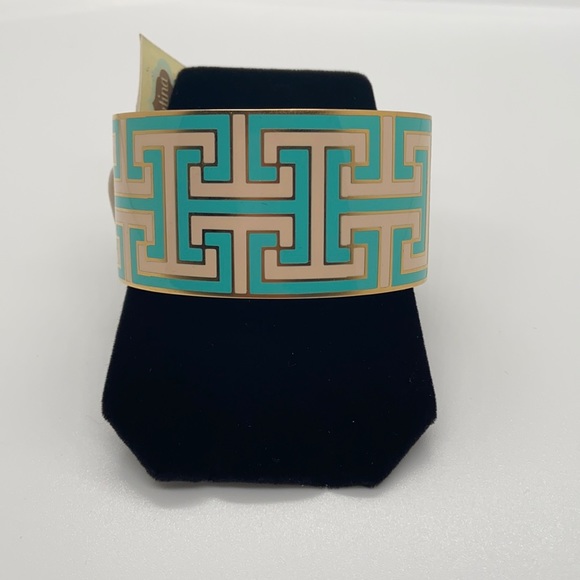 Spartina 449 Jewelry - Spartina 449 Greek key hinged bangle